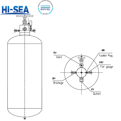 Composition, workflow, and material requirements of the marine air receivers